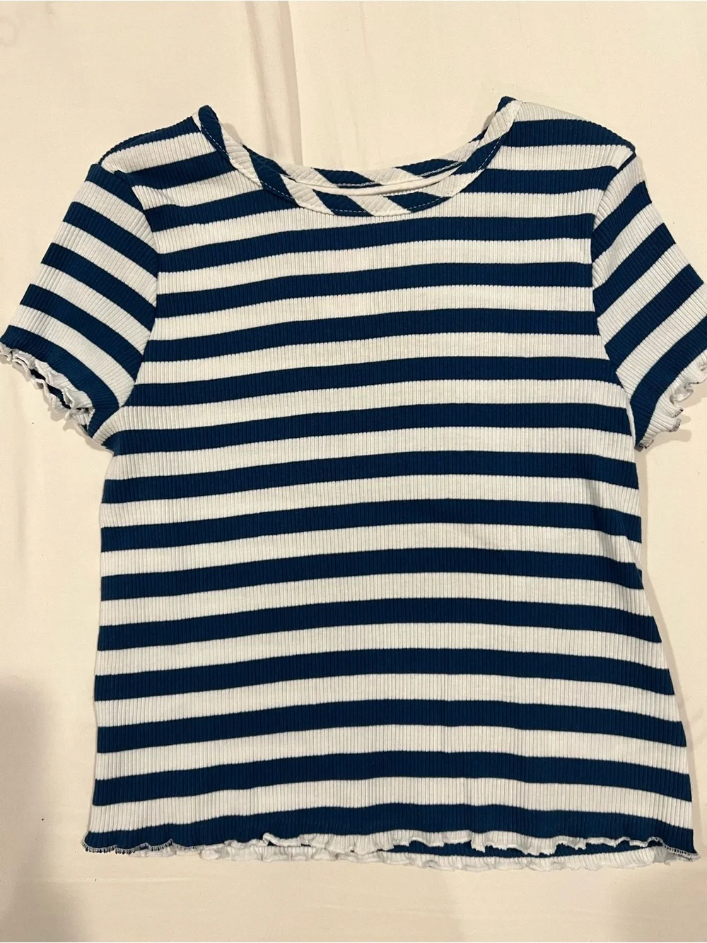 Sigrid Olsen Blue and White Striped sailor set.never worn.size 7
